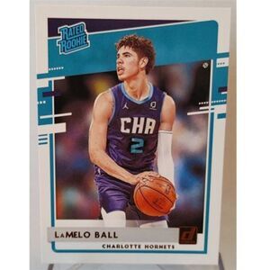 2020-21 LAMELO BALL RATED ROOKIE DONRUSS CARD
